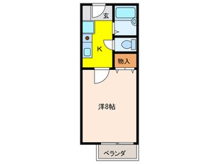 ファースト住吉の物件間取画像